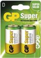 GP Super Alkaline D alkalická batéria 2ks 4891199000003