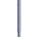 vidaXL Profesionálny skladací párty stan+2 steny 2x2 m, oceľ, antracit