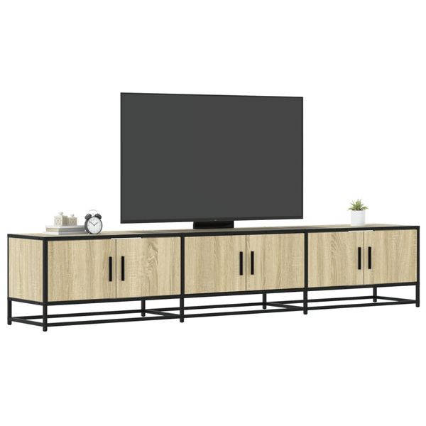 vidaXL TV skrinka dub sonoma 210x35x41 cm kompozitné drevo