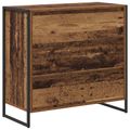 vidaXL Servírovacia skriňa Staré drevo 79 x 36 x 75.5 cm