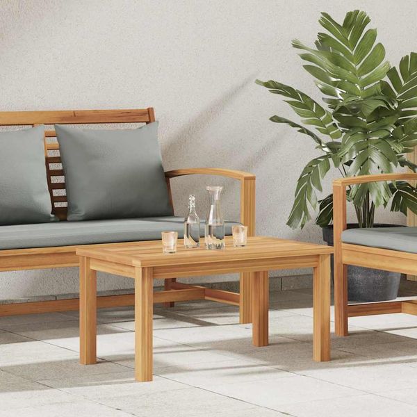 vidaXL Konferenčný stolík Hnedá 70 x 40 x 36 cm Husté teakové drevo