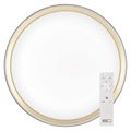LED nástenné svietidlo ILVI, kruhové 30 W, stmievanie + CCT, čierna + šampanská