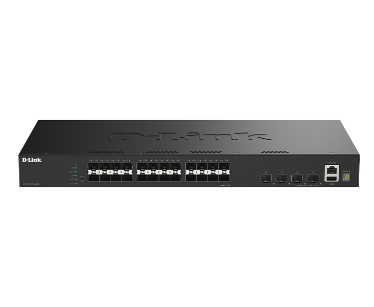 D-Link DGS-1530-28S/E 24 Porty 1G SFP + 4 Porty 10G SFP+ Smart Managed Switch