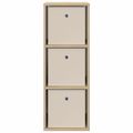 vidaXL Servírovacia skriňa so zásuvkou Sonoma dub 30,5 x 27 x 84,5 cm