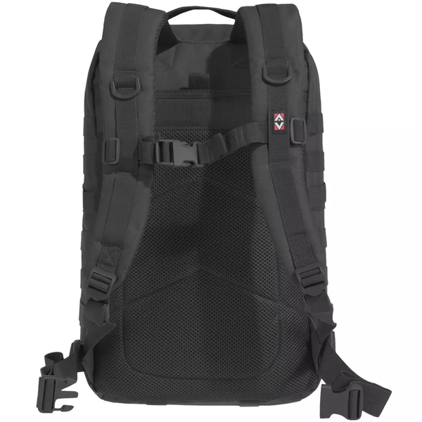 D16002-01-Black-PER PIECE Pentagon Assault Large Backpack (TAC MAVEN) (BF)