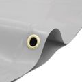 vidaXL Celta sivá Ø 4 m 650 g/m²
