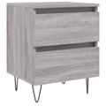 vidaXL Nočný stolík divý dub sonoma 40x35x50 cm kompozitné drevo