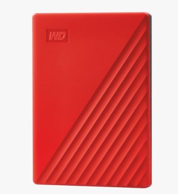 WD My Passport/2TB/HDD/Externý/2.5''/Červená/3R