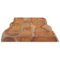 vidaXL Stolová doska 110x40x2,5 cm obdĺžnik masívna akácia živá hrana