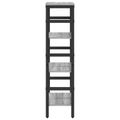vidaXL Regál na knihy 3 úrovní 40 x 29,5 x 115 cm Kompozitné drevo
