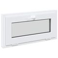 vidaXL Podkrovné okno RISOR 80 x 40 cm PVC a sklo