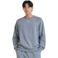 Mikina UA Rival Fleece Crew Grey - Under Armour