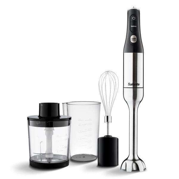 Salente Mixxo multifunkčný tyčový mixér 3v1, 1200 W, nerez, čierny