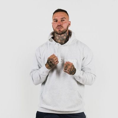Mikina PRO Hoodie Grey - GymBeam, veľkosť L
