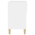vidaXL Botník biely 70x36x60 cm spracované drevo