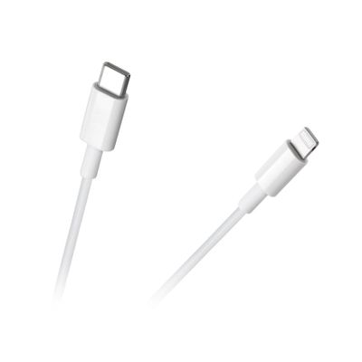 Kábel REBEL RB-6009-100-W USB-C/Lightning 1m White
