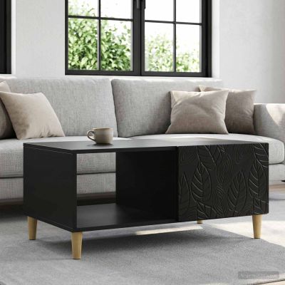 vidaXL Konferenčný stolík Čierna 90 x 50 x 40 cm Kompozitné drevo
