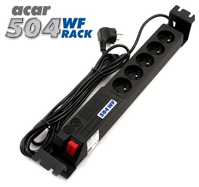 19'' napája.pan.Acar 504WF 5x230V-5m black+prep.ochr