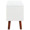 vidaXL TV skrinka 110x35x50 cm masívne akáciové drevo a MDF
