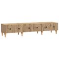 vidaXL TV skrinka 147 x 34,5 x 30 cm Dub artisan Kompozitné drevo