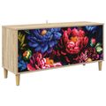 vidaXL TV skrinka KIEL 102 x 33 x 50 cm Sonoma Kompozitné drevo