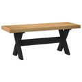 vidaXL Jedálenská lavička NOAIN 120 x 41 x 45 cm Masívna borovica