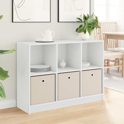vidaXL Servírovacia skriňa so zásuvkou Biela 102 x 32 x 73,5 cm
