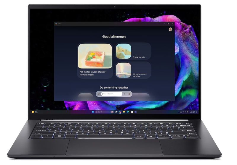 Acer Swift X 14/SFX14-73G-990T/U9-285H/14,5''/2880x1800/T/32GB/1TB/RTX 5070/W11H/Silver/2R