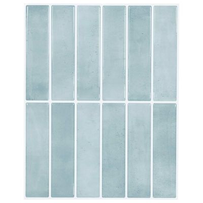 vidaXL Obdĺžniková dlažba 50 pcs Šedá zelená 29 x 23 x 0,08 cm