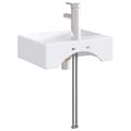 vidaXL Umývadlo s batériou a odtokom Chróm 39 x 30,5 x 12,5 cm