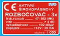 Ivo I030RA IEC aktívny rozbočovač na 3 TV so zdrojom 12 V
