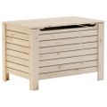 vidaXL Úložný box s vekom RANA 80x49x54 cm borovicový masív