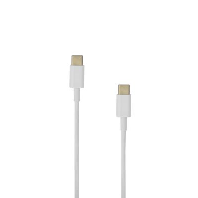SBOX Kábel USB-C samec/USB-C samec, 1m, biely