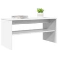vidaXL TV skrinka 80 x 35 x 40 cm Biela Kompozitné drevo