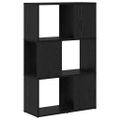 vidaXL Zostava TV skriniek 60 x 24 x 94,5 cm Čierna Kompozitné drevo
