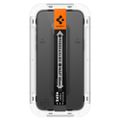 Spigen tvrdené sklo GLAS.TR "EZ FIT" FC pre iPhone 15 6,1" čierna