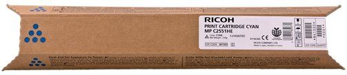toner RICOH Typ C2551E Cyan Aficio MP C2051/C2551