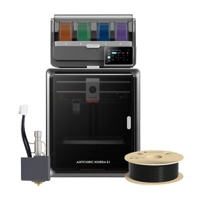Anycubic Kobra S1 Combo 3D tlačiareň + Hotend + Filament zadarmo