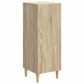 vidaXL Servírovacia skriňa Dub sonoma 33 x 34,5 x 90 cm