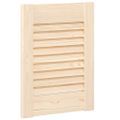 vidaXL dvierka skriniek Louvred Design 4ks 39,5x29,5 cm masív borovica