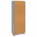 vidaXL Sada skríň 2 ks Kompozitné drevo