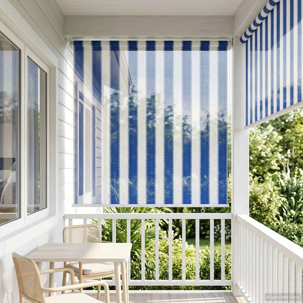 vidaXL Vonkajšia roleta s blokovaním UV žiarenia 90% 80 x 230 cm HDPE
