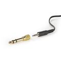 Sluchátka NEDIS HPWD1201BK Hi-Fi televizné s 6 m kábcom