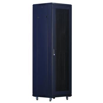 XtendLan 42U/600x800 stojanový, černý, perforované dveře a záda Rozvadec, 19", stojanový, rozebíratelný, výška 42U, 600 x 800, perforované dvere a záda, vcetne zemnicu, cerný