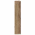 vidaXL Stenná polica Dub artisan 60 x 11 x 60 cm Kompozitné drevo