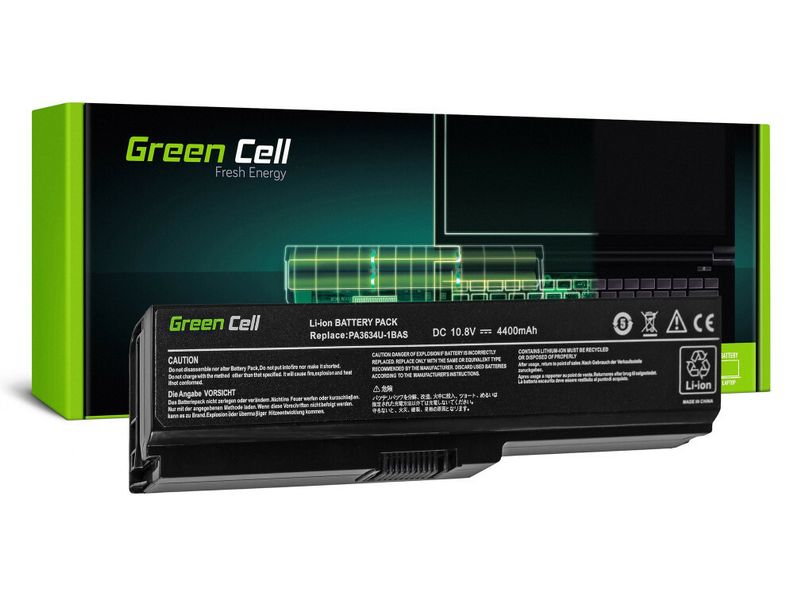Green Cell TS03 batéria do notebookov Toshiba 10,8V 4400 mAh