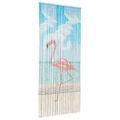 vidaXL Dverová záclona proti hmyzu rôzne farby 200 x 90 cm Bambus