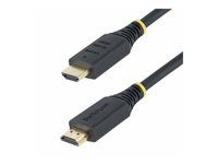 Prémiovo vysoká rýchlosť - kábel HDMI s ethernetom - HDMI s pínmi (samec) do HDMI s pínmi (samec) - 3 m - čierna - pasívny, podpora 4K60Hz