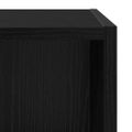 vidaXL Zostava TV skriniek 37 x 37 x 72 cm Čierny dub Kompozitné drevo