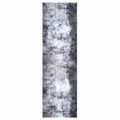 vidaXL Kuchynský koberec Sivá 150 x 45 cm Zamat